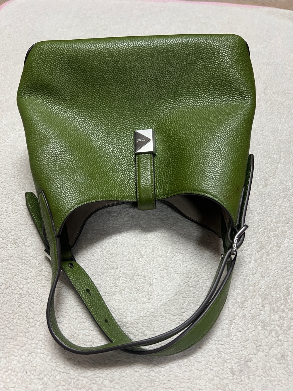 Kate Spade Deco Small Pebbled Leather Crossbody Tote Bag - Picture 5 of 13
